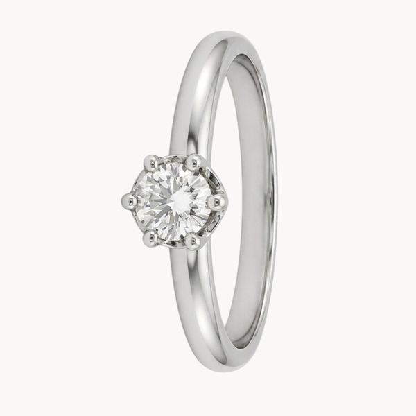 ANILLO SOLITARIO CON SEIS GARRAS