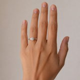 ANILLO SOLITARIO DIAMANTE ENVOLVENTE