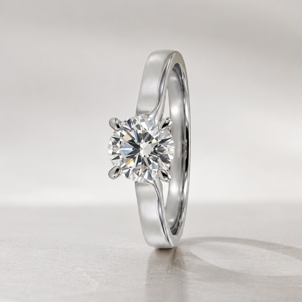 ANILLO SOLITARIO DIAMANTE ENVOLVENTE