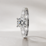 ANILLO SOLITARIO DIAMANTE ENVOLVENTE