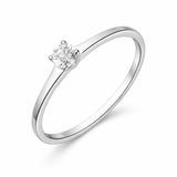 ANEL SOLITÁRIO COM DIAMANTE 0,20 QUILATES ALISON