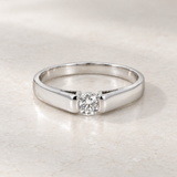 ANILLO DIAMANTE CENTRAL EN TENSION
