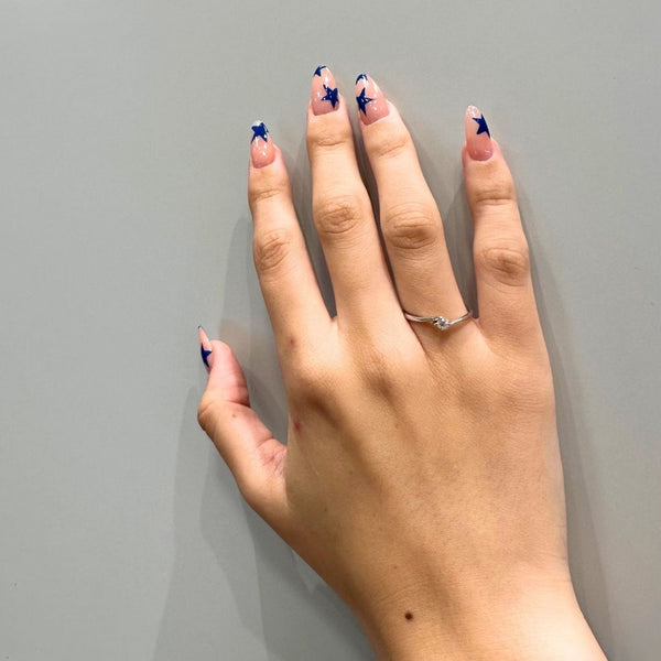 ANILLO SOLITARIO CON DIAMANTE 0.13 QUILATES GARNET