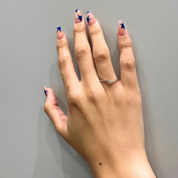 ANILLO SOLITARIO CON DIAMANTE 0.13 QUILATES GARNET