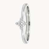ANILLO SOLITARIO DIAMANTE EN CUATRO GARRAS