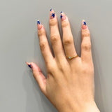 ANILLO SOLITARIO CON DIAMANTE 0.10 QUILATES GARNET