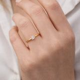 ANILLO SOLITARIO CON DIAMANTE 0.25 QUILATES NATALIE