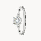 ANILLO SOLITARIO DIAMANTE 0.50 QUILATES CERTIFICADO IGI