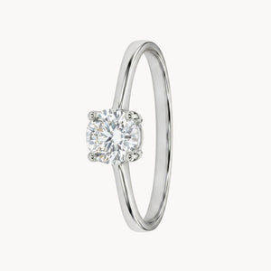 ANILLO SOLITARIO DIAMANTE 0.50 QUILATES CERTIFICADO IGI
