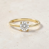 ANILLO SOLITARIO DIAMANTE 0.50 QUILATES CERTIFICADO IGI