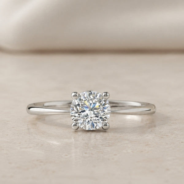ANILLO SOLITARIO DIAMANTE 0.75 QUILATES CERTIFICADO IGI