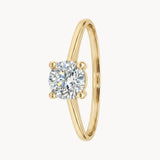 Solitaire Diamond Ring 0.77 Carats IGI Certified