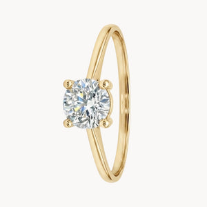 ANILLO SOLITARIO DIAMANTE 0.77 QUILATES CERTIFICADO IGI