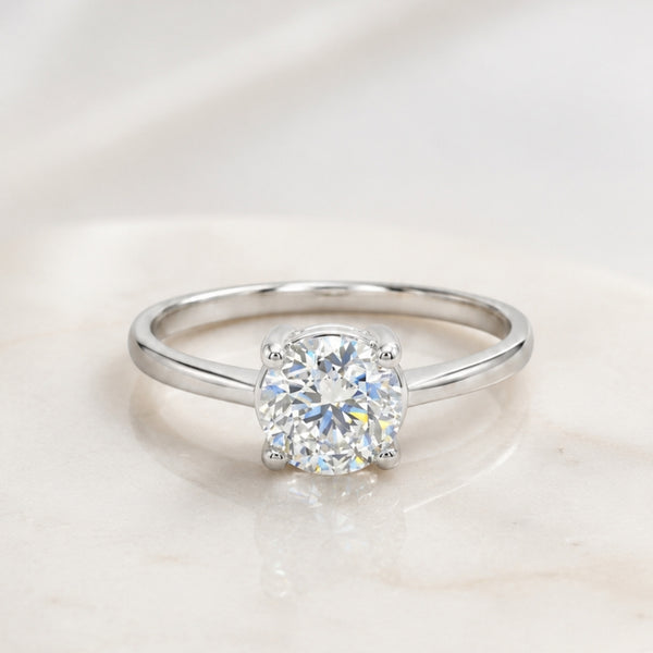 ANILLO SOLITARIO DIAMANTE 1 QUILATE CERTIFICADO IGI