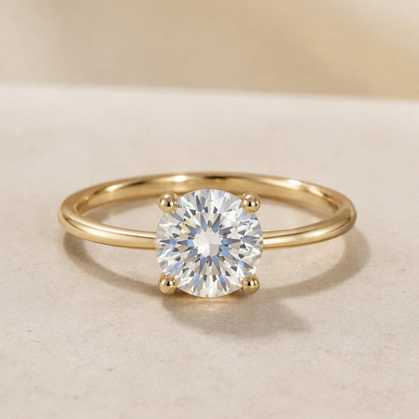 ANILLO SOLITARIO DIAMANTE 1 QUILATE CERTIFICADO IGI