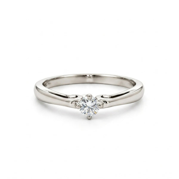 ANILLO SOLITARIO VINTAGE CON DIAMANTE