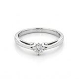 ANILLO SOLITARIO VINTAGE CON DIAMANTE