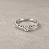 ANILLO SOLITARIO VINTAGE CON DIAMANTE