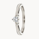 ANILLO SOLITARIO VINTAGE CON DIAMANTE