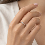 ANILLO SOLITARIO VINTAGE CON DIAMANTE