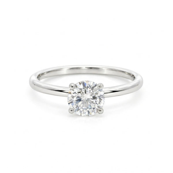 ANILLO SOLITARIO DIAMANTE CREADO 1.20 QUILATES CERTIFICADO IGI