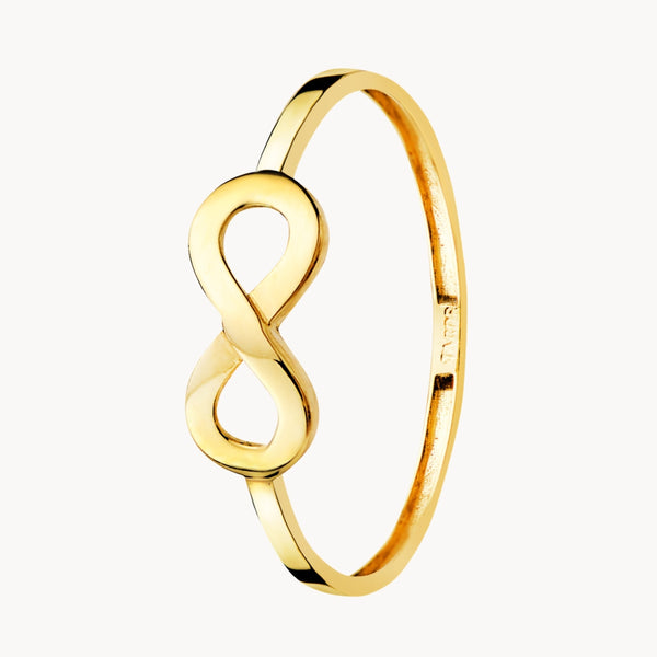 INFINITE RING WITH A POLISHED FINISH