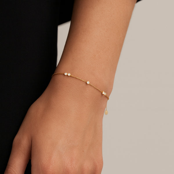 PULSERA CON DIAMANTES NIMA