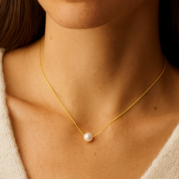 COLLAR CON PERLA OLYMPIA