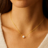 COLLAR CON PERLA OLYMPIA