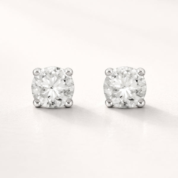 PENDIENTES DIAMANTES CREADOS 1.020 QUILATES CERTIFICADO IGI