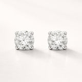 PENDIENTES DIAMANTES CREADOS 1.020 QUILATES CERTIFICADO IGI