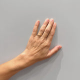 ANILLO SOLITARIO CUATRO GARRAS CON DIAMANTE 0.10 QUILATES LINNIE