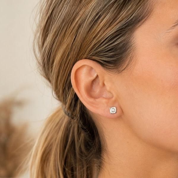 PENDIENTES CON DIAMANTES ANDIE