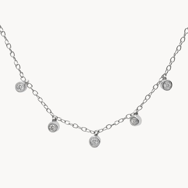 DIAMONDS NECKLACE IN CHATON URSEL
