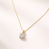 COLGANTE DIAMANTE CREADO 1 QUILATE CERTIFICADO IGI