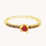 ANILLO CON RUBIES ALISON