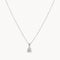COLGANTE DIAMANTE CREADO 0.55 QUILATES PERILLA CERTIFICADO IGI