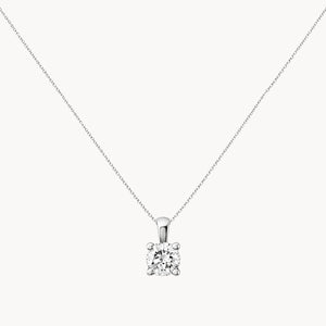 COLGANTE DIAMANTE CREADO 1 QUILATE CERTIFICADO IGI