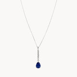 COLGANTE ZAFIRO Y DIAMANTES VEDA