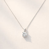 COLGANTE DIAMANTE CREADO 0.78 QUILATES CERTIFICADO IGI