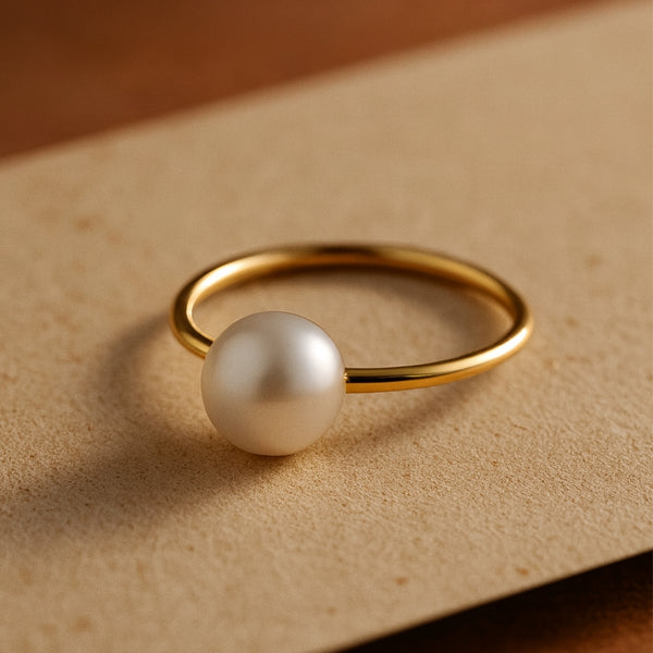 ANILLO CON PERLA MARGAID