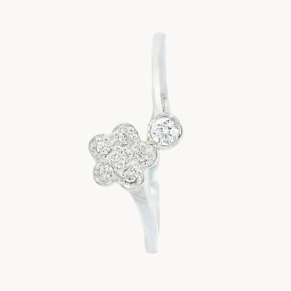 ANILLO FLOR CON CIRCONITAS DELORA
