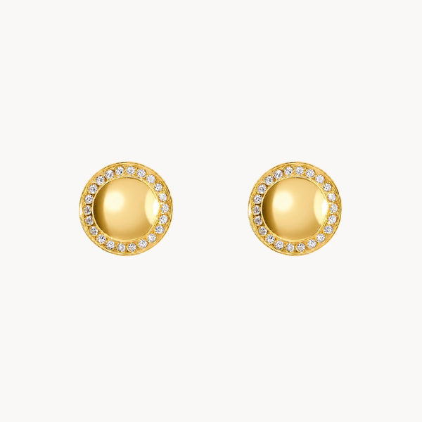 PENDIENTES CIRCONITAS BLANCAS EMERY