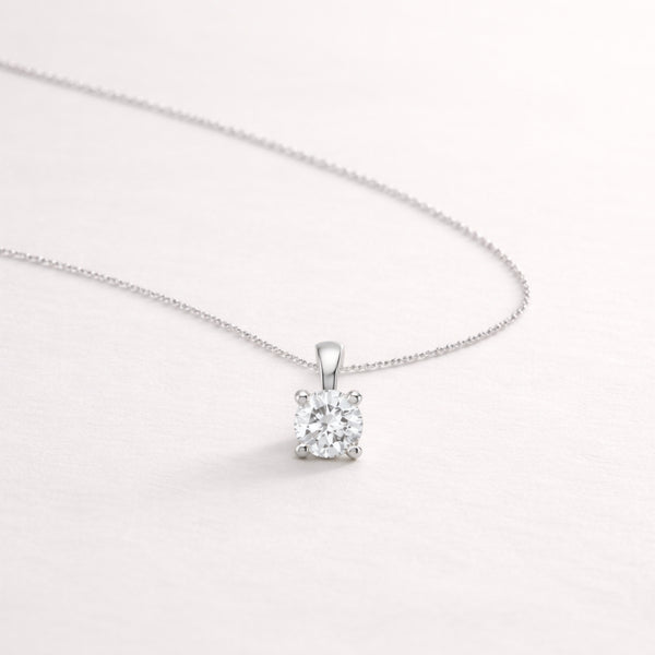 PENDENTE DIAMANTE CRIADO 0,52 QUILATES CERTIFICADO IGI