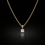 COLGANTE CON DIAMANTE GARRAS 0.10 QUILATES PUNTO DE LUZ