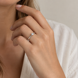 ANILLO SOLITARIO PRINCESA EN GARRAS