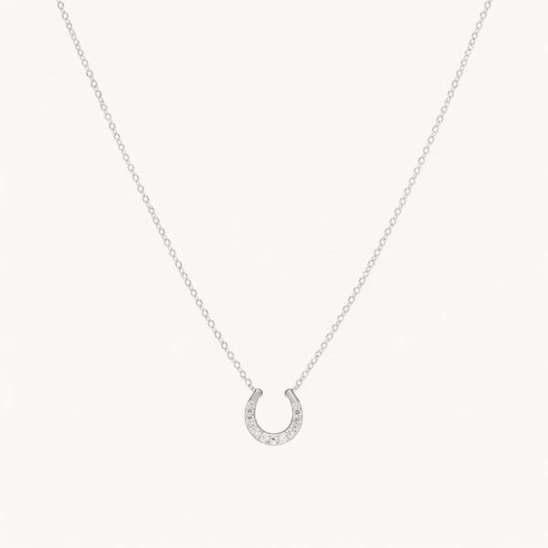 COLGANTE HERRADURA CON DIAMANTES JANEKA