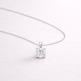 CREATED DIAMOND PENDANT 0.83 CARATS IGI CERTIFIED