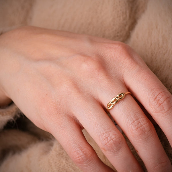 Three-link chain ring