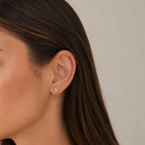 PENDIENTES CIRCONITAS BLANCAS MERRYN